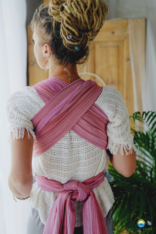 Fular tejido Bamboo Ruby - talla 6