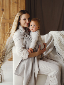 Ring Sling Tragetuch Beige Moonstone - Größe M (2m) /2. Wahl