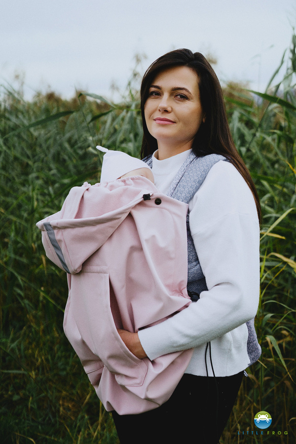 Cobertor para portabebé (softshell) - Pink 