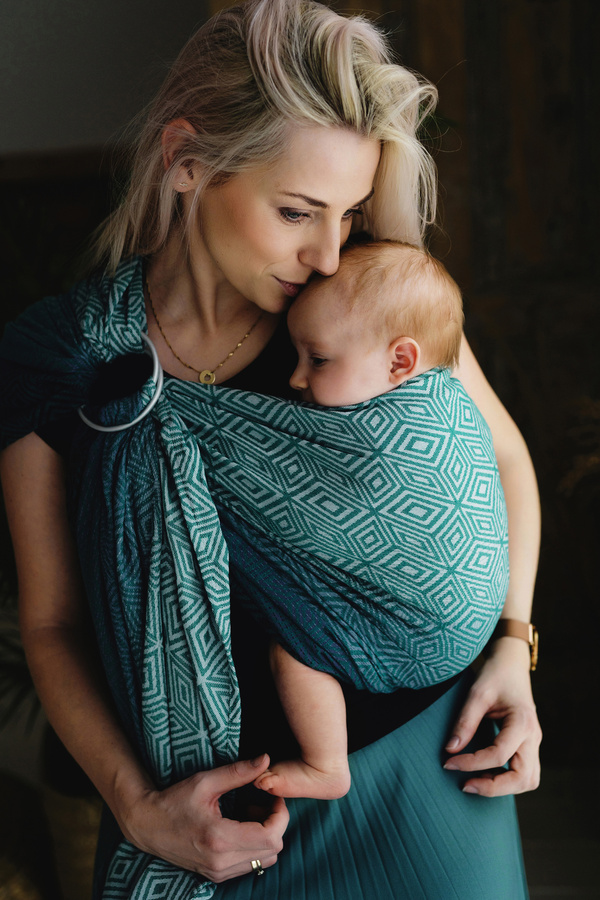 Ring sling Jade Cube - size L (2,3m)