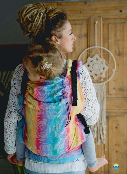 Mochila Portabebés Preschooler - Linen Flower Bloom