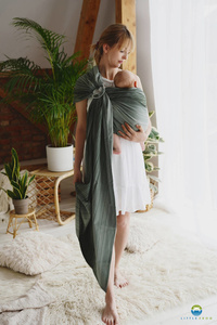 Ring sling Bamboo Verdelit - size S (1,7m)