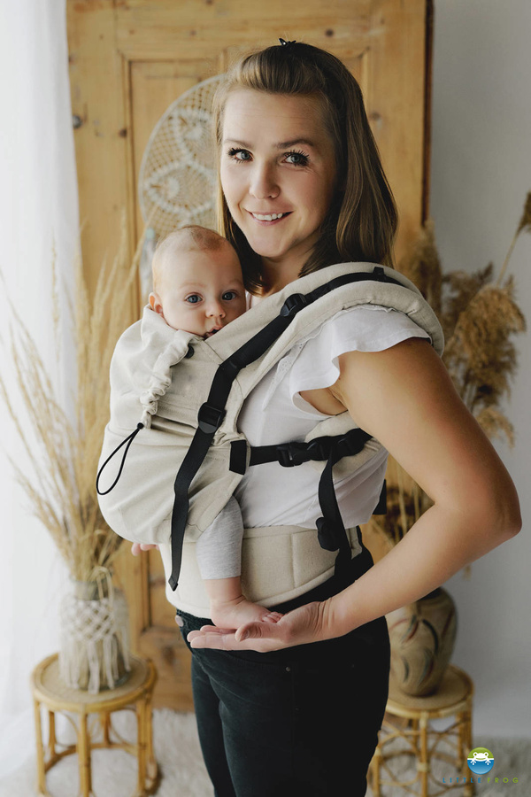 Baby Carrier Prime Linen Ecru 