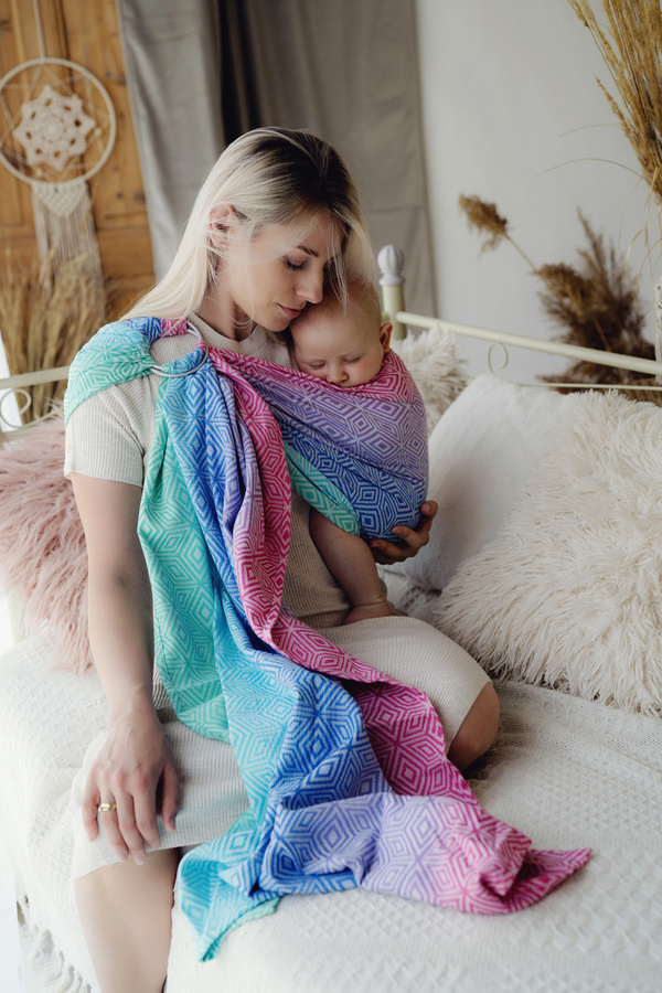 Ring sling Aurora Cube - vel. L (2,3 m)