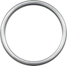 Alluminium sling rings M - SILVER