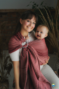 Ring sling Lovely Passion - size M (2m)