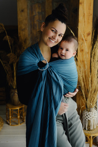 Ring Sling Tragetuch Boleite - Größe M (2m)