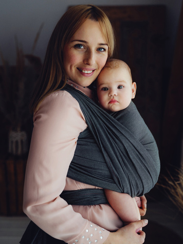 Fular tejido Slate Moonstone - talla 5