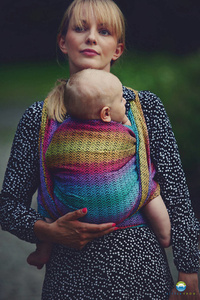 Little Frog Baby Sling - In Love size 4