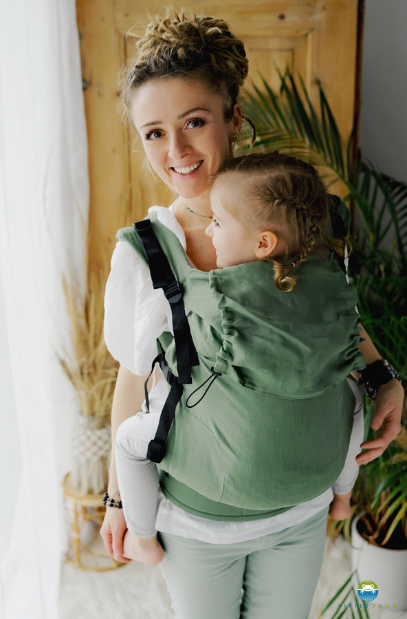 Baby Carrier Preschooler - Linen Amazon Rainforest