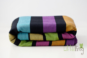 Woven wrap Little Frog - Fluorite -size 4 / 2nd Grade