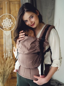 Baby Carrier Prime Linen Mocha 