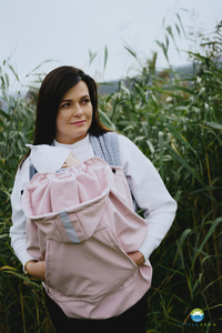 Babywearing Cover (softshell) - Pink