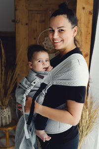 Baby Carrier Cross Hybrid Grey Cube