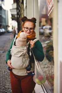 Mochila Portabebés Prime Beige Moonstone