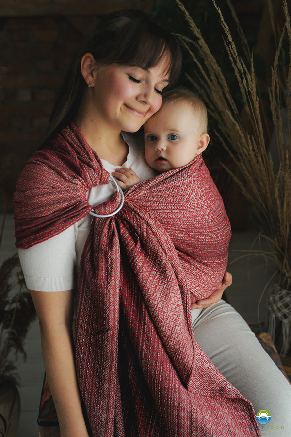 Ring sling Lovely Passion - size S (1,7m)