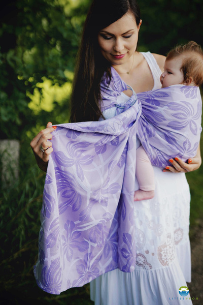 Bandolera de anillas Lilac Flowrora - talla S (1,7m)