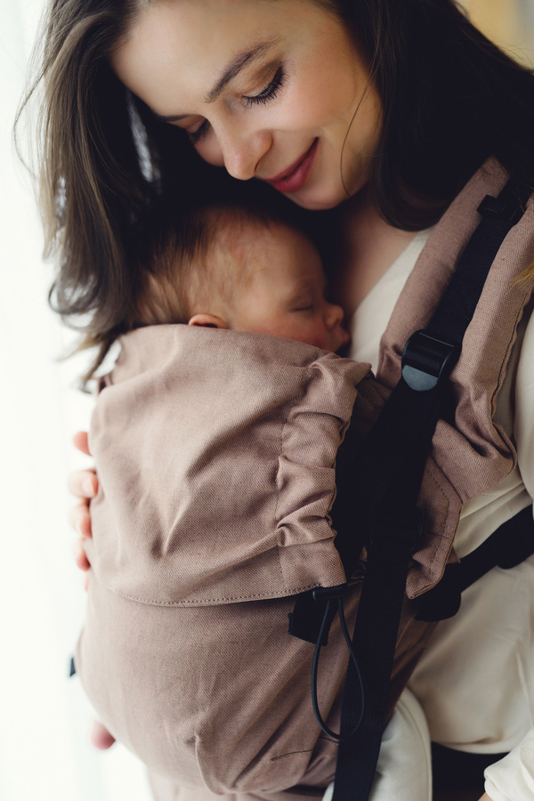 Baby Carrier Prime Linen Mocha 